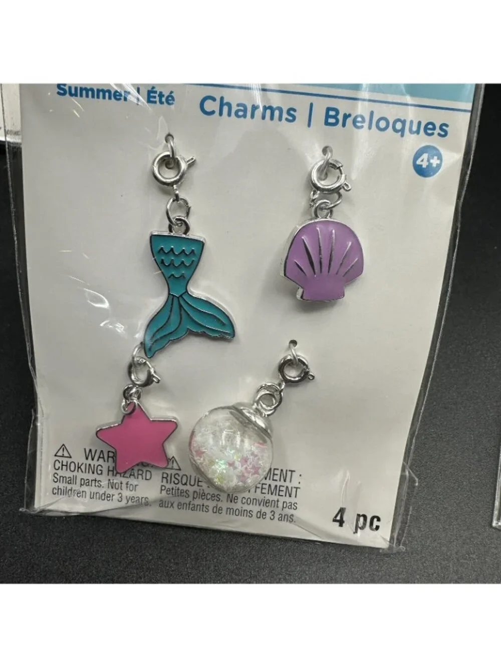 Charms Lot for Bracelets Kids DIY Jewelry Dangle Lobster Clasp Unicorn Mermaid